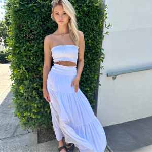 The Costa Sol Skirt - White