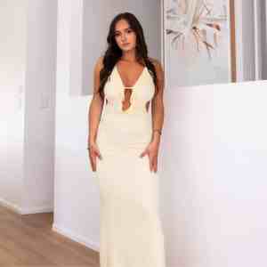The Havana Maxi Dress - Lemon