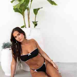 The Mermaid Bikini  - Black