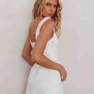The Cali Beach Dress - White
