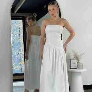 The Morocco Corset Dress - White