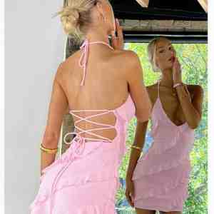 The Vista Mini Dress - Pink