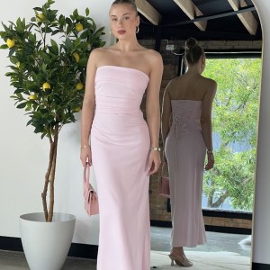 The Mediterranean Corset Dress - Pink