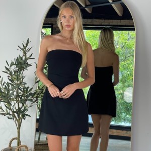 The Mediterranean Dress - Black