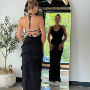 The Villa Dress - Black