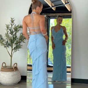 The Villa Dress - Blue